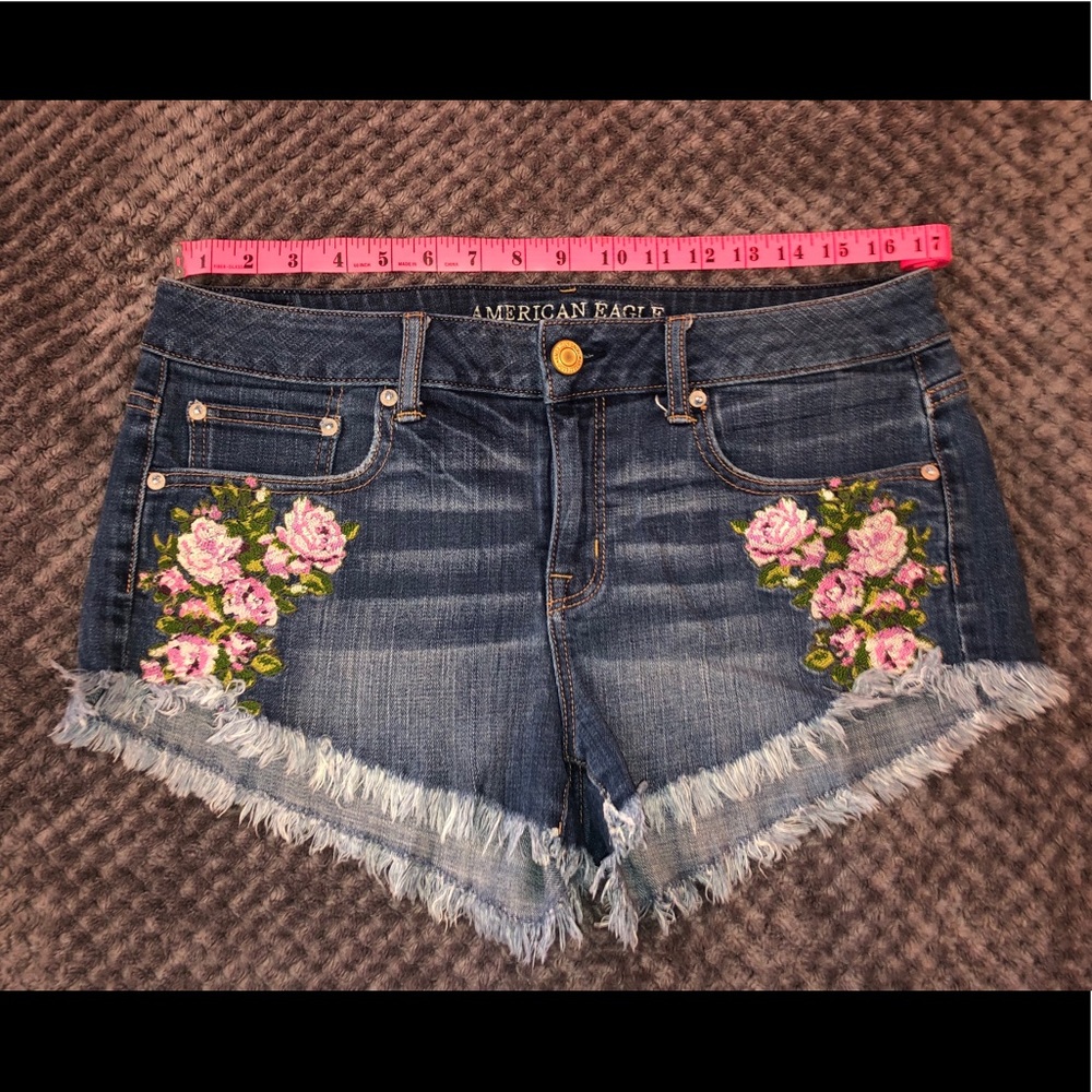 American Eagle Outfitters Size 10 Embroider Shorts